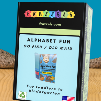 Alphabet Go Fish - Old Maid Card Game