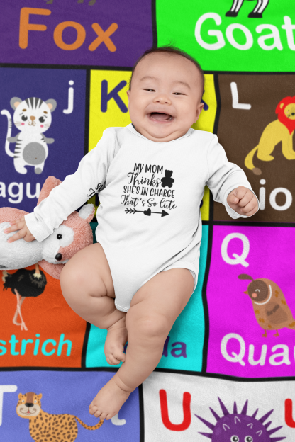 baby on alphabet abc - animal blanket