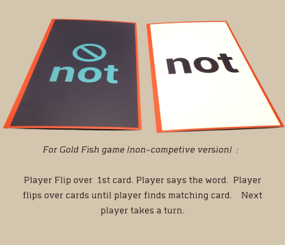 Go Fish Game - Fry Matching Cards