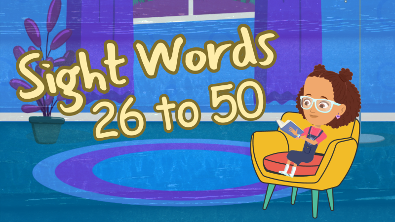 FRY 26 to 50 Sight Words Thumbnail