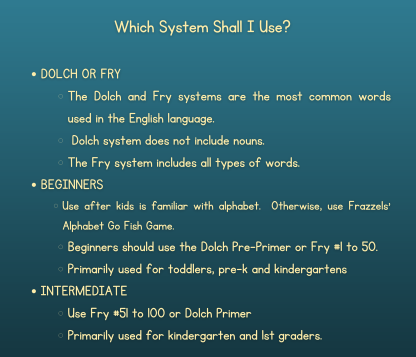 Which Frazzels Flashcards System to Use?