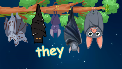 Sight word – they – thumbnail