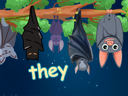 Sight word – they – thumbnail