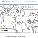 the coloring page - thumbnail