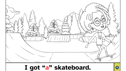 a – Sight Word Coloring Page – thumbnail – 8 x 11