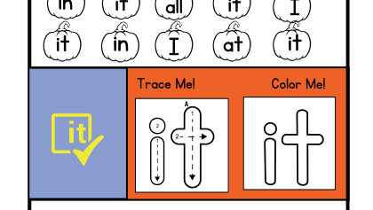 it Sight Word – Halloween Worksheet thumbnail